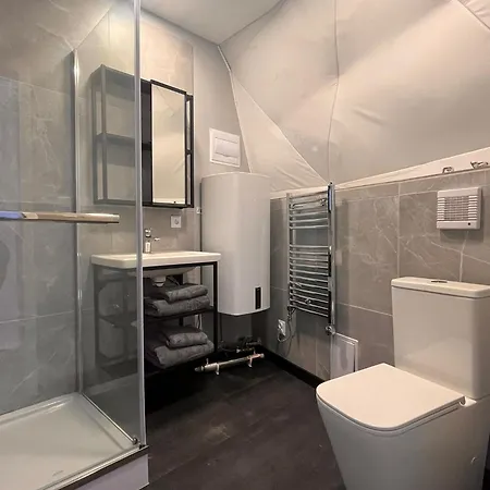 Lüks kamp alanı Glamping Liptov S Virivkou Liptovský Trnovec